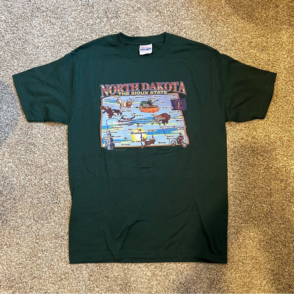 North Dakota Graphic T-Shirt
